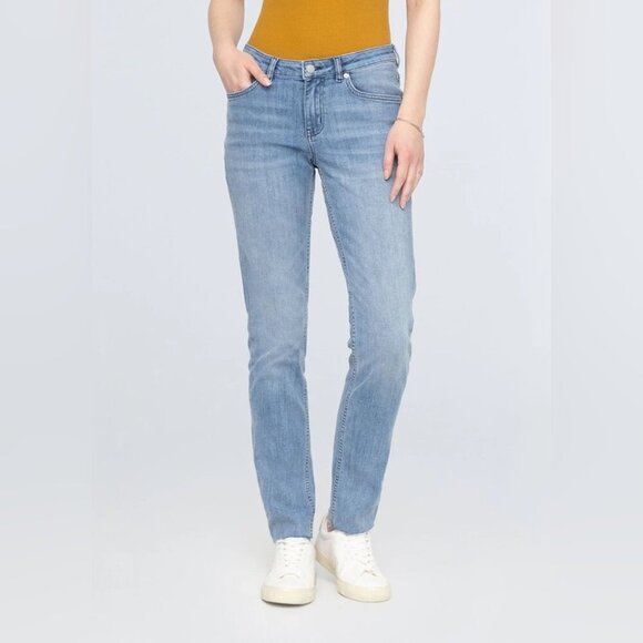 DU/ER Denim - DU/ER  Hazy Blue  Slim Relaxed Fit Stretch Jeans 33x30 Performance Denim Casual